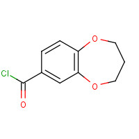 306934-86-1 3,4-DIHYDRO-2H-1,5-BENZODIOXEPINE-7-CARBONYL CHLORIDE chemical structure