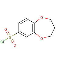 321309-38-0 3,4-DIHYDRO-2H-1,5-BENZODIOXEPINE-7-SULFONYL CHLORIDE chemical structure