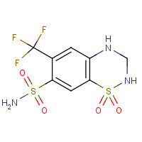 135-09-1 HYDROFLUMETHIAZIDE chemical structure
