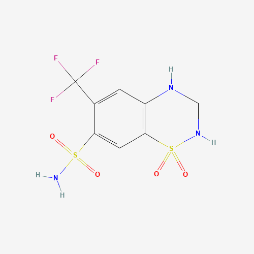 135-09-1 HYDROFLUMETHIAZIDE chemical structure