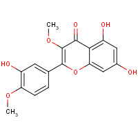 33429-83-3 3,4'-DIMETHOXY-3',5,7-TRIHYDROXYFLAVONE chemical structure