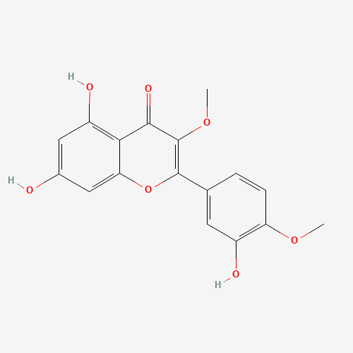 33429-83-3 3,4'-DIMETHOXY-3',5,7-TRIHYDROXYFLAVONE chemical structure