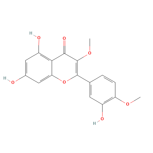 33429-83-3 3,4'-DIMETHOXY-3',5,7-TRIHYDROXYFLAVONE chemical structure
