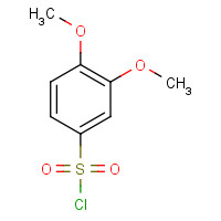 23095-31-0 3,4-DIMETHOXYBENZENESULFONYL CHLORIDE chemical structure