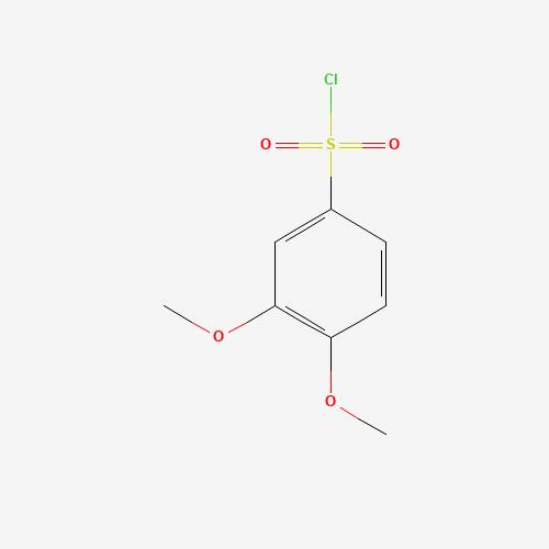 23095-31-0 3,4-DIMETHOXYBENZENESULFONYL CHLORIDE chemical structure