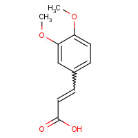 2316-26-9 3,4-Dimethoxycinnamic acid chemical structure