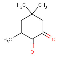 57696-89-6 3,5,5-Trimethylcyclohexane-1,2-dione chemical structure