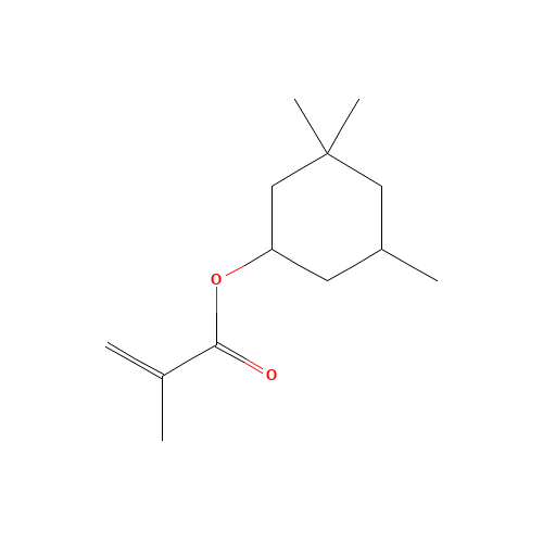 7779-31-9 3,3,5-TRIMETHYLCYCLOHEXYL METHACRYLATE chemical structure