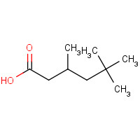 3302-10-1 3,5,5-Trimethylhexanoic acid chemical structure