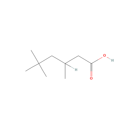 3302-10-1 3,5,5-Trimethylhexanoic acid chemical structure