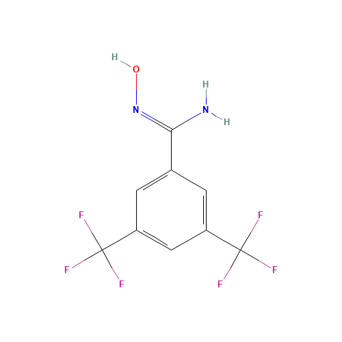72111-09-2 3,5-BIS(TRIFLUOROMETHYL)BENZAMIDOXIME chemical structure
