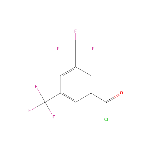 785-56-8 3,5-Bis(trifluoromethyl)benzoyl chloride chemical structure