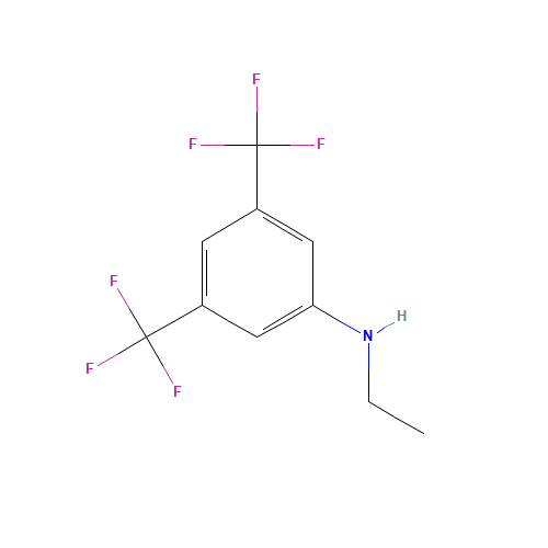 49850-16-0 3,5-BIS(TRIFLUOROMETHYL)-N-ETHYLANILINE chemical structure
