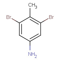 13194-73-5 3,5-DIBROMO-4-METHYLANILINE chemical structure