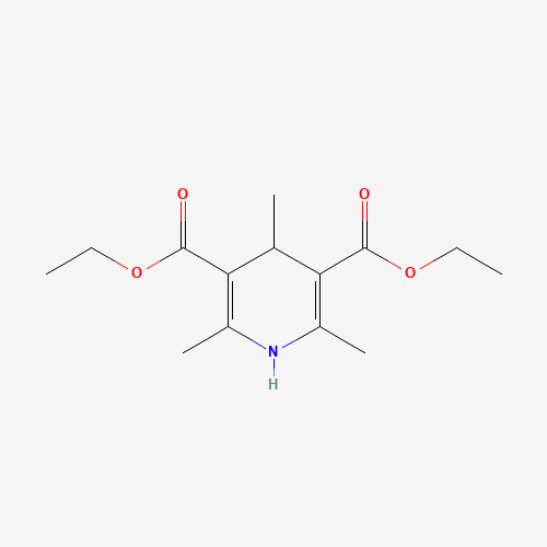 632-93-9 DIETHYL 1,4-DIHYDRO-2,4,6-TRIMETHYL-3,5-PYRIDINEDICARBOXYLATE chemical structure