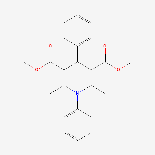 83300-85-0 DIMETHYL 1,4-DIHYDRO-2,6-DIMETHYL-1,4-DIPHENYL-3,5-PYRIDINEDICARBOXYLATE chemical structure