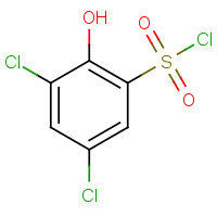23378-88-3 3,5-DICHLORO-2-HYDROXYBENZENESULFONYL CHLORIDE chemical structure