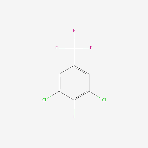 175205-56-8 3,5-DICHLORO-4-IODOBENZOTRIFLUORIDE chemical structure