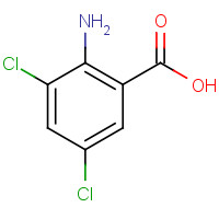 2789-92-6 3,5-Dichloroanthranilic acid chemical structure