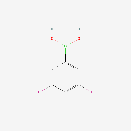 156545-07-2 3,5-Difluorophenylboronic acid chemical structure