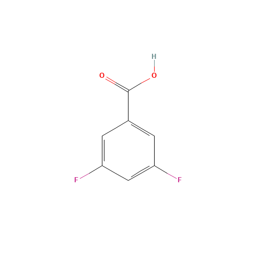 455-40-3 3,5-Difluorobenzoic acid chemical structure