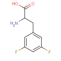 32133-37-2 DL-3,5-DIFLUOROPHENYLALANINE chemical structure