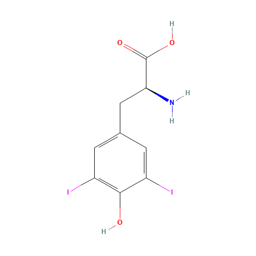 300-39-0 3,5-Diiodo-L-tyrosine dihydrate chemical structure