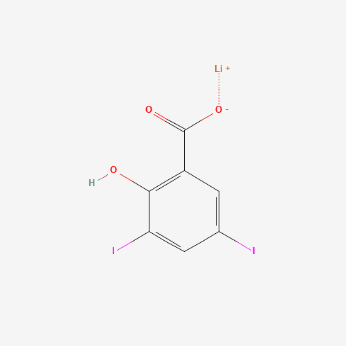 653-14-5 LITHIUM 3,5-DIIODOSALICYLATE chemical structure