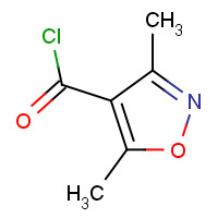31301-45-8 3,5-DIMETHYLISOXAZOLE-4-CARBONYL CHLORIDE chemical structure