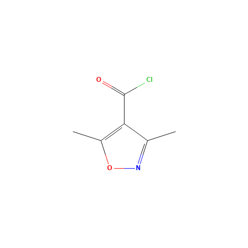 31301-45-8 3,5-DIMETHYLISOXAZOLE-4-CARBONYL CHLORIDE chemical structure