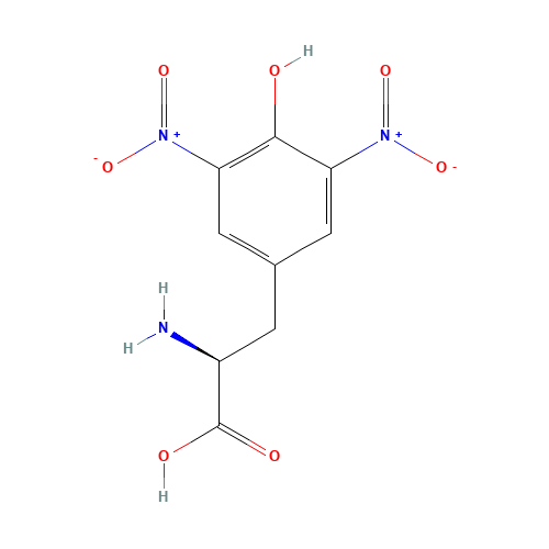 17360-11-1 3,5-DINITRO-L-TYROSINE MONOHYDRATE chemical structure