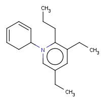 34562-31-7 3,5-DIETHYL-1,2-DIHYDRO-1-PHENYL-2-PROPYLPYRIDINE chemical structure