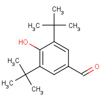 1620-98-0 3,5-Di-tert-butyl-4-hydroxybenzaldehyde chemical structure