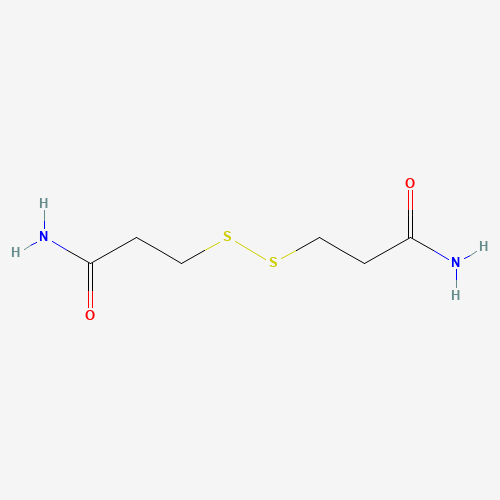 1002-19-3 3-[(3-AMINO-3-OXOPROPYL)DITHIO]PROPANAMIDE chemical structure
