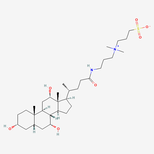75621-03-3 3-((3-Cholamidopropyl)dimethylammonium)-1-propanesulfonate chemical structure