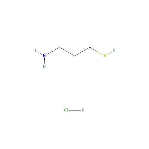 7211-54-3 (3-mercaptopropyl)ammonium chloride chemical structure