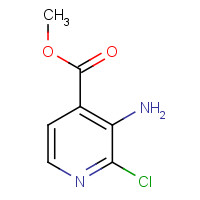 173435-41-1 3-AMINO-2-CHLORO-ISONICOTINIC ACID METHYL ESTER chemical structure
