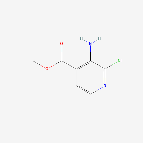 173435-41-1 3-AMINO-2-CHLORO-ISONICOTINIC ACID METHYL ESTER chemical structure
