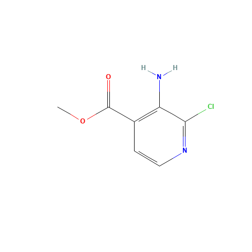 173435-41-1 3-AMINO-2-CHLORO-ISONICOTINIC ACID METHYL ESTER chemical structure