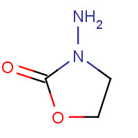 80-65-9 3-AMINO-2-OXAZOLIDINONE chemical structure