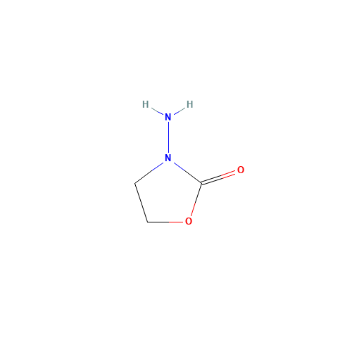 80-65-9 3-AMINO-2-OXAZOLIDINONE chemical structure