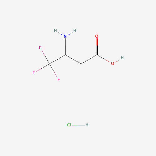 91291-66-6 2-AMINO-4,4,4-TRIFLUORO-N-BUTYRIC ACID HYDROCHLORIDE chemical structure