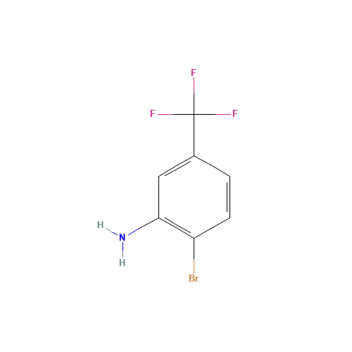 454-79-5 2-Bromo-5-(trifluoromethyl)aniline chemical structure