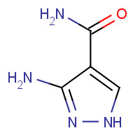 5334-31-6 3-Amino-1H-pyrazole-4-carboxamide chemical structure