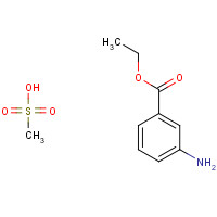 886-86-2 Tricaine methanesulfonate chemical structure