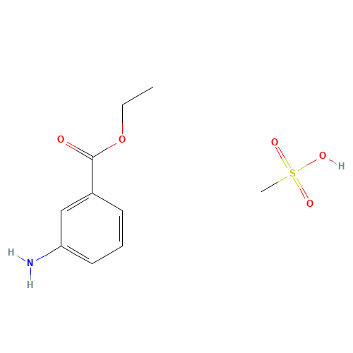 886-86-2 Tricaine methanesulfonate chemical structure