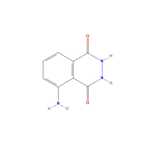 521-31-3 3-Aminophthalhydrazide chemical structure