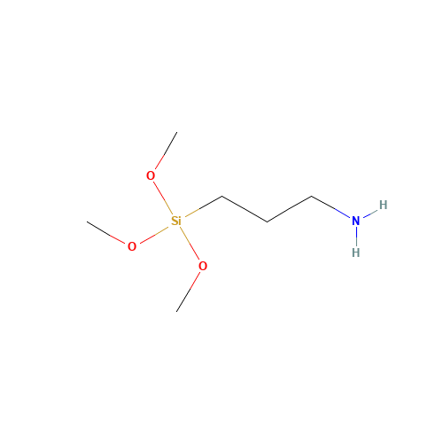 13822-56-5 3-(Trimethoxysilyl)-1-propanamine chemical structure
