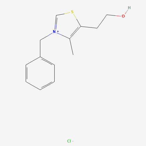 4568-71-2 3-BENZYL-5-(2-HYDROXYETHYL)-4-METHYLTHIAZOLIUM CHLORIDE chemical structure
