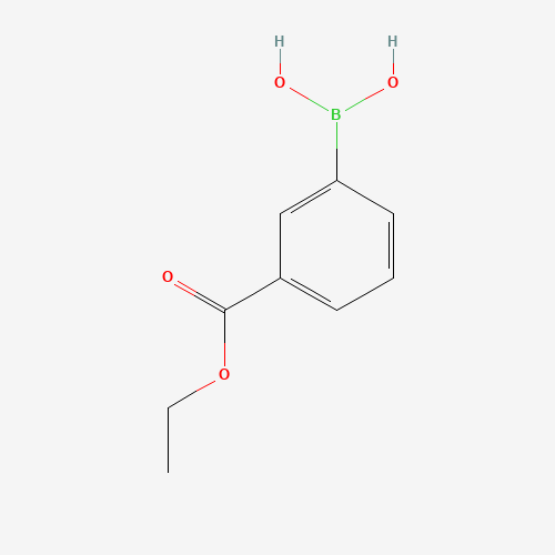 4334-87-6 3-Ethoxycarbonylphenylboronic acid chemical structure